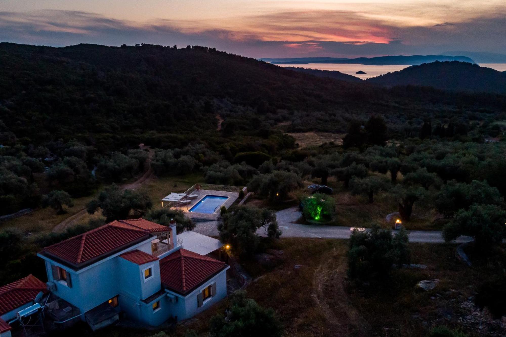 Villa Nektaria Alikias Luaran gambar