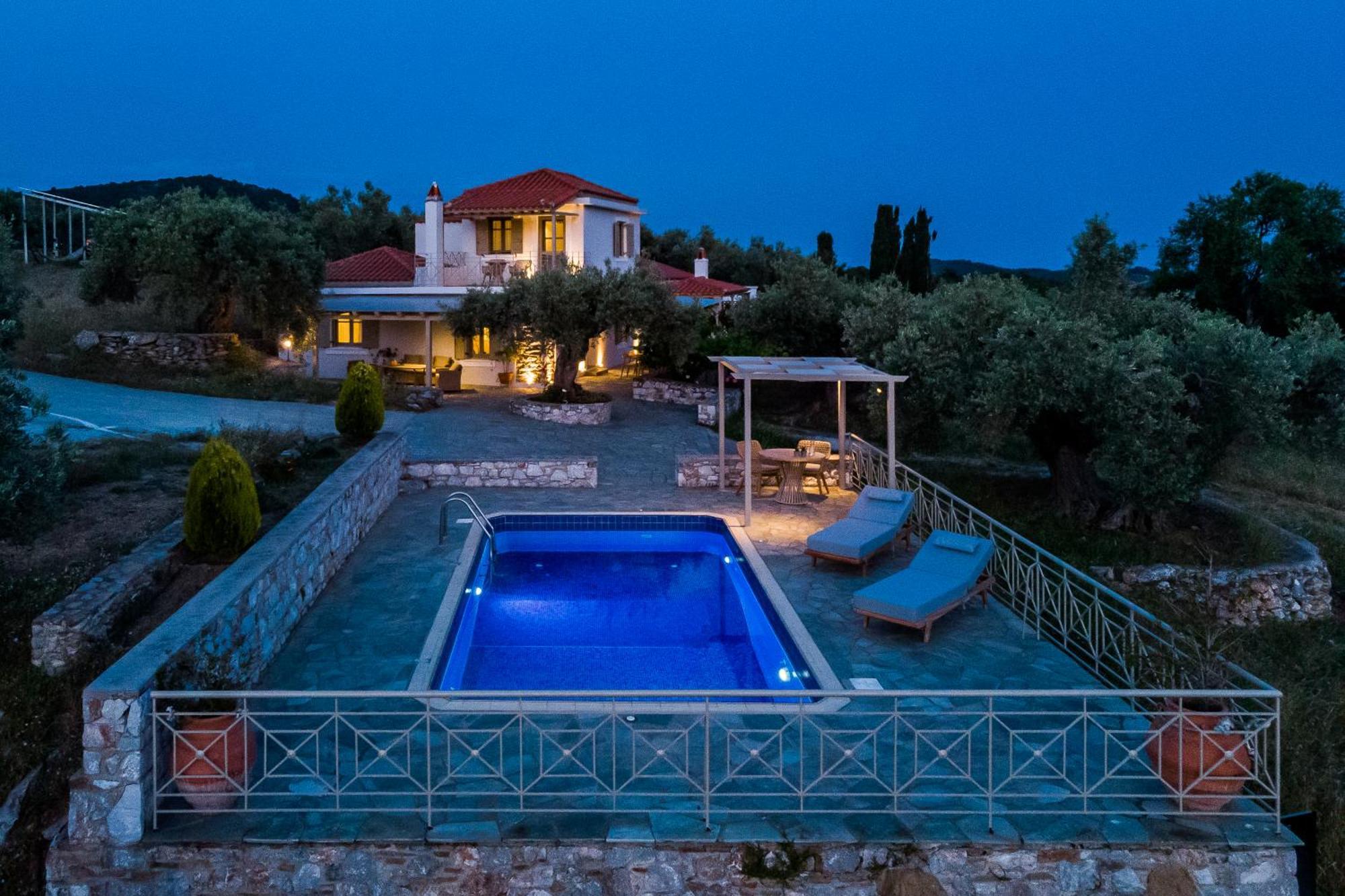 Villa Nektaria Alikias Luaran gambar