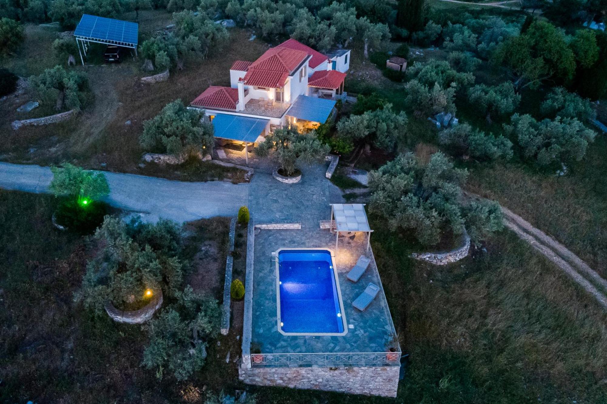 Villa Nektaria Alikias Luaran gambar