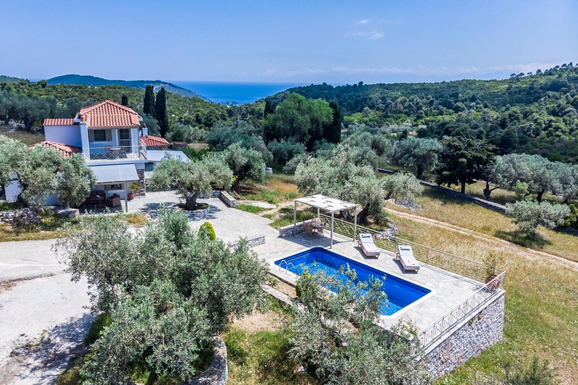 Villa Nektaria Alikias Luaran gambar