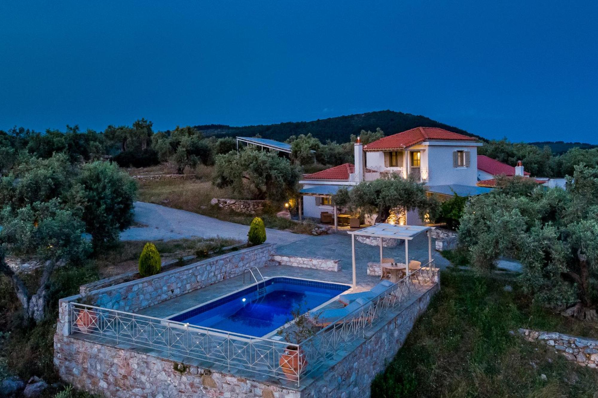 Villa Nektaria Alikias Luaran gambar
