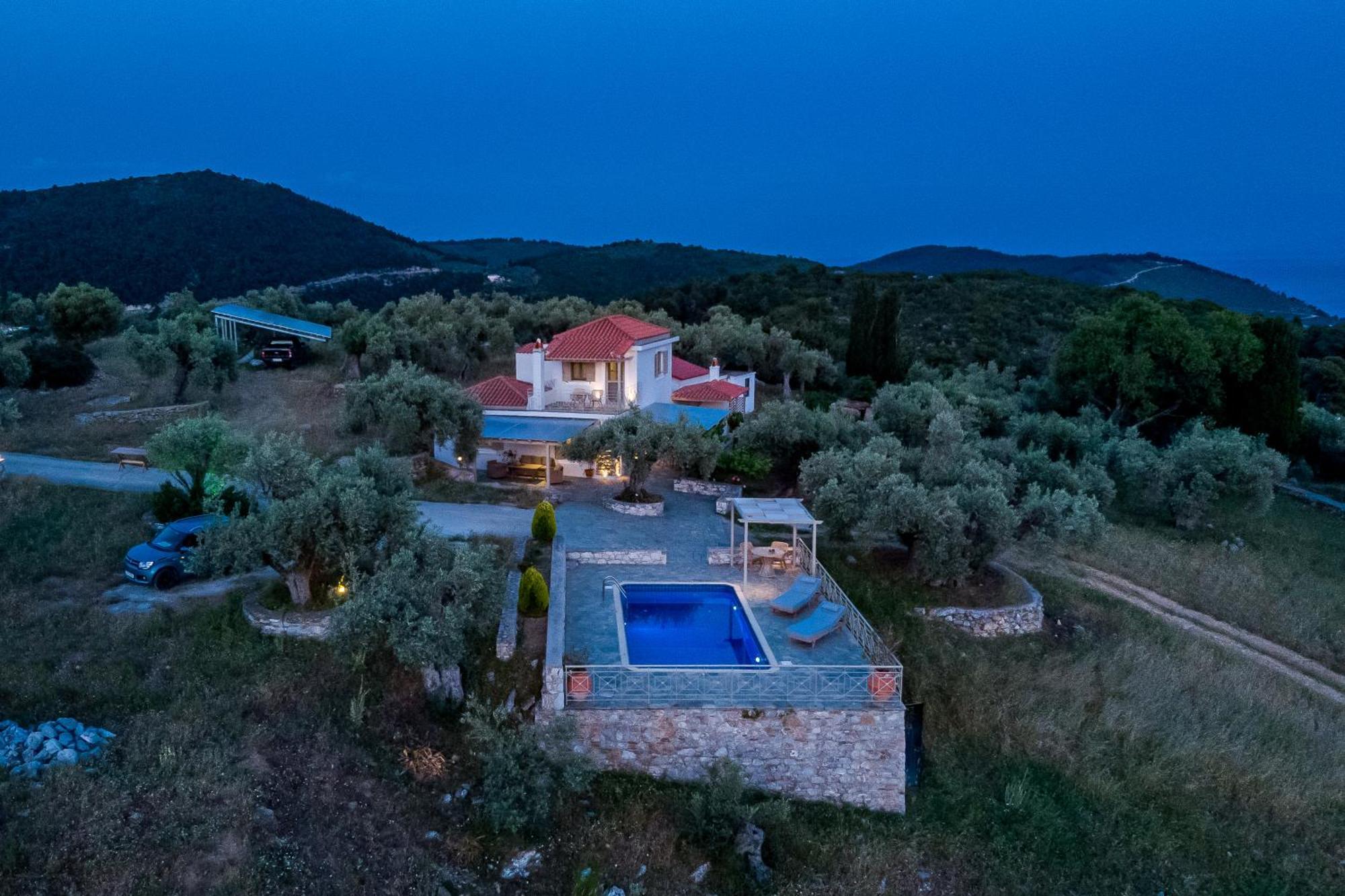 Villa Nektaria Alikias Luaran gambar