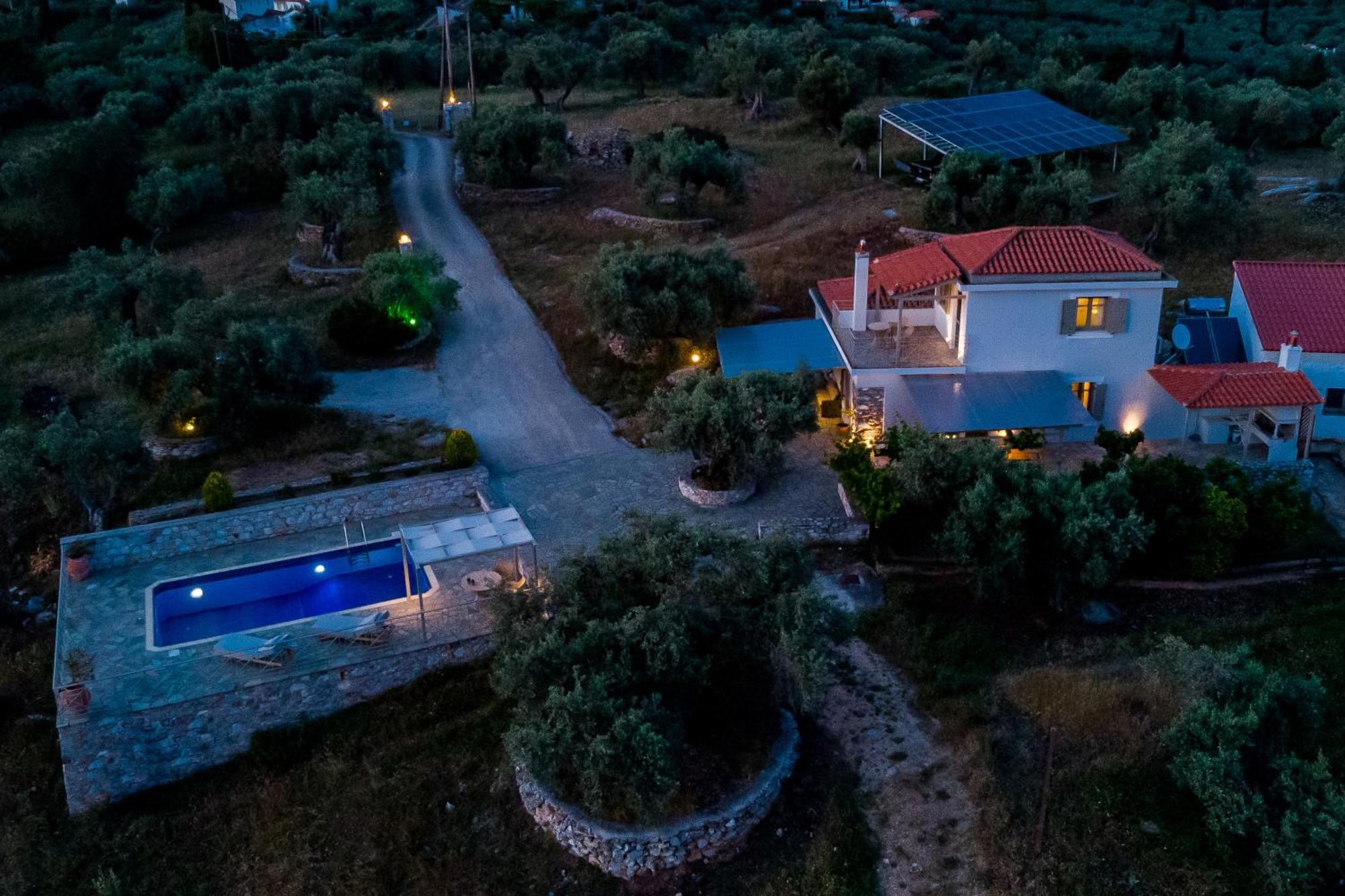 Villa Nektaria Alikias Luaran gambar