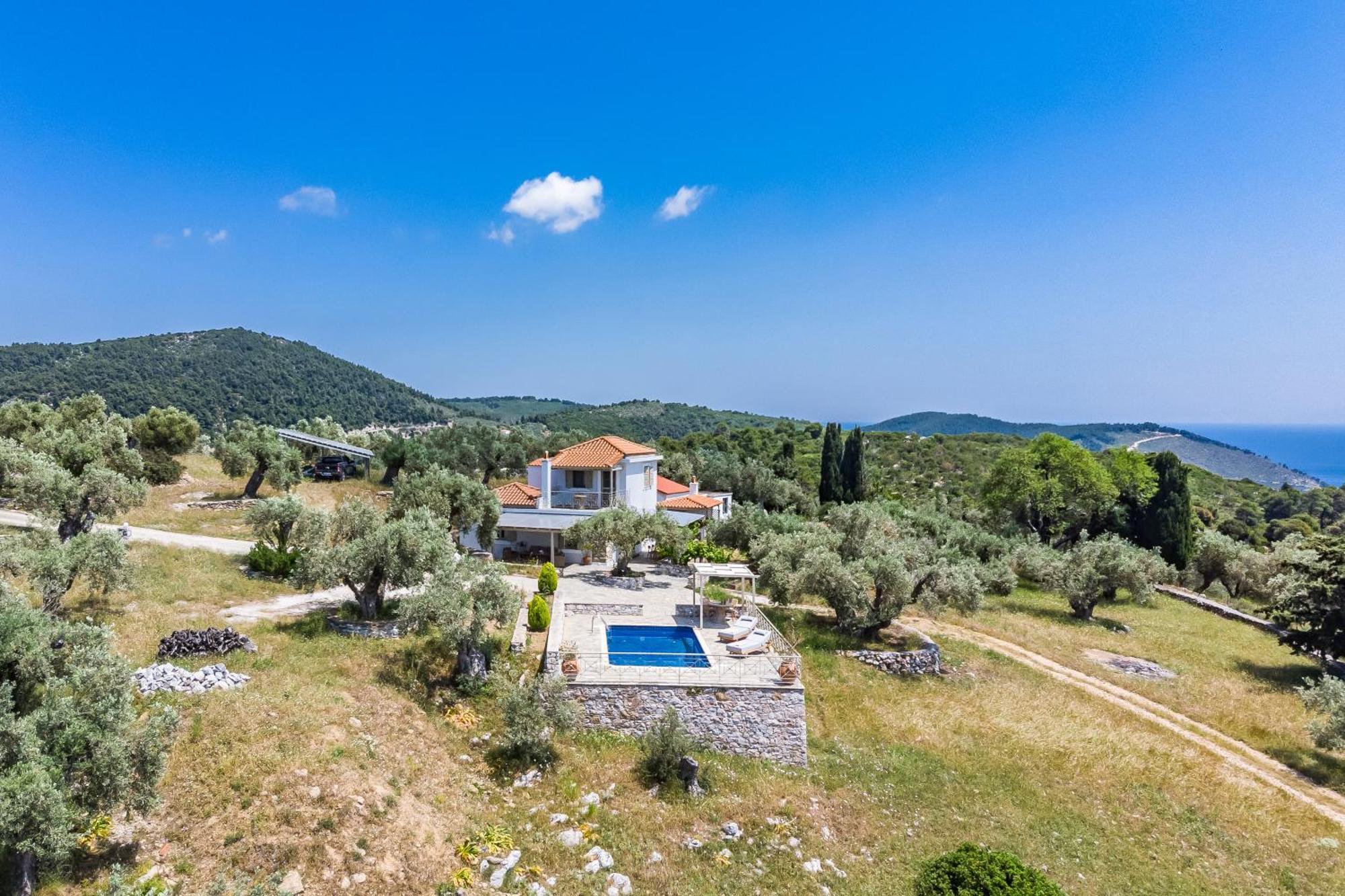 Villa Nektaria Alikias Luaran gambar