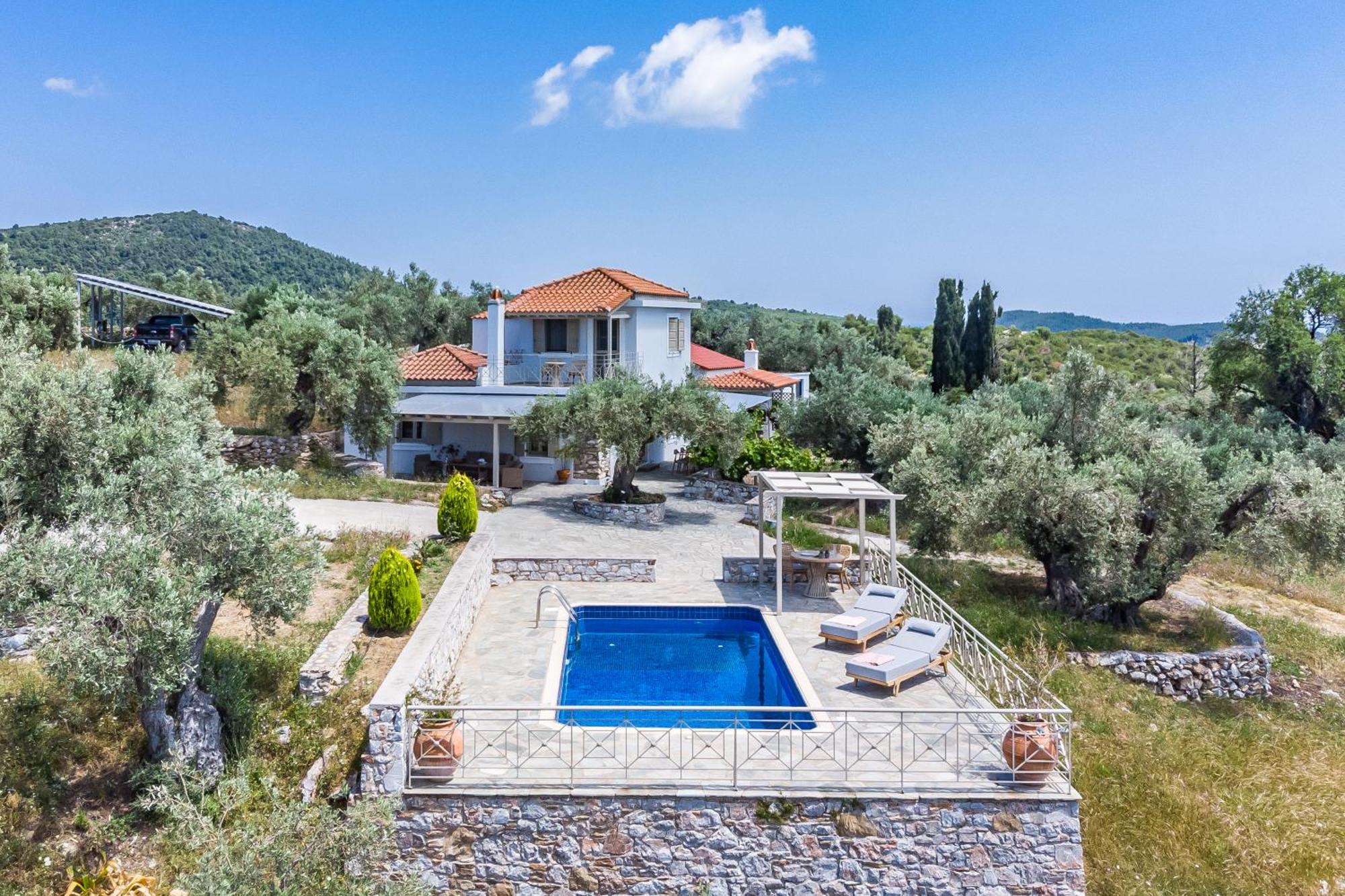 Villa Nektaria Alikias Luaran gambar