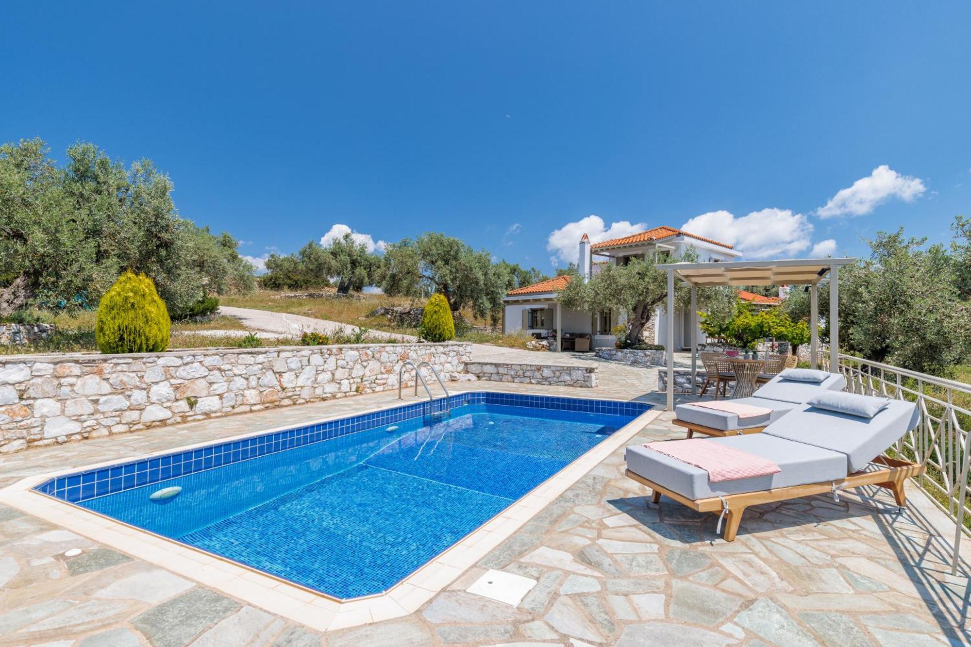 Villa Nektaria Alikias Luaran gambar