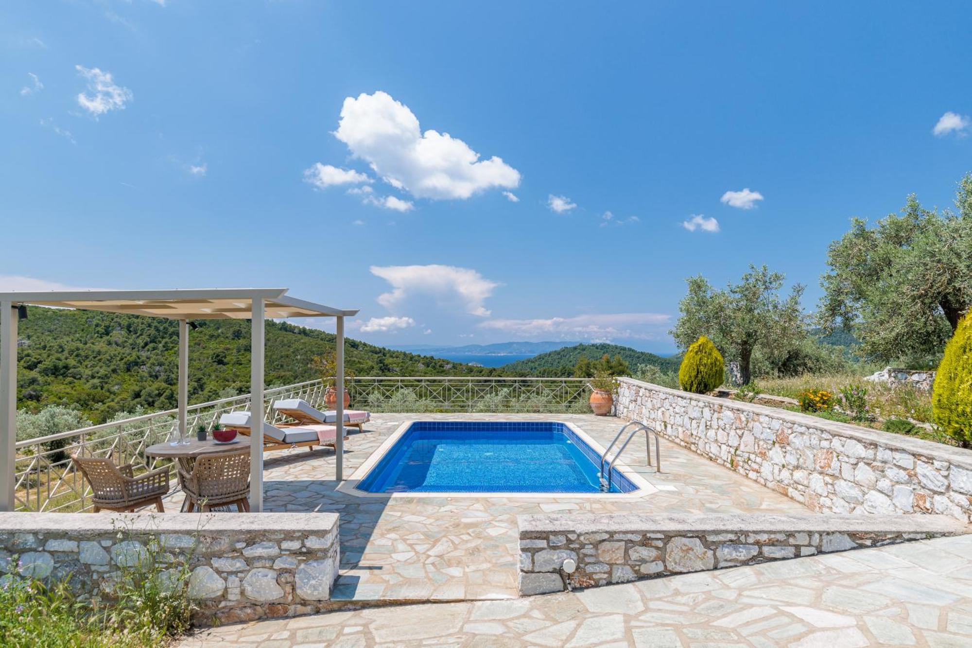 Villa Nektaria Alikias Luaran gambar
