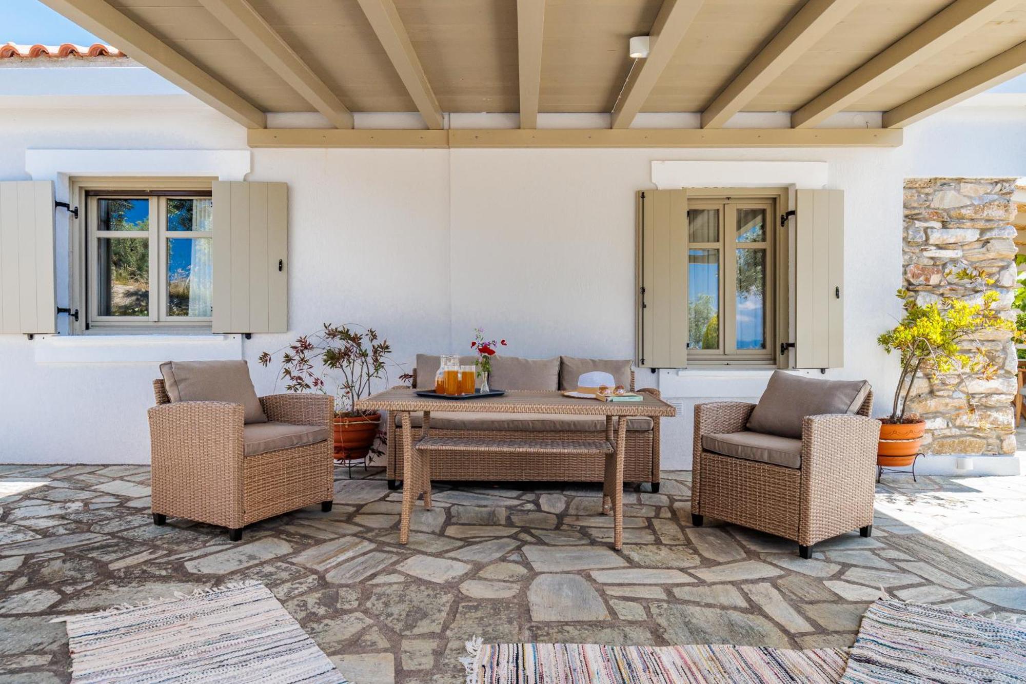Villa Nektaria Alikias Luaran gambar