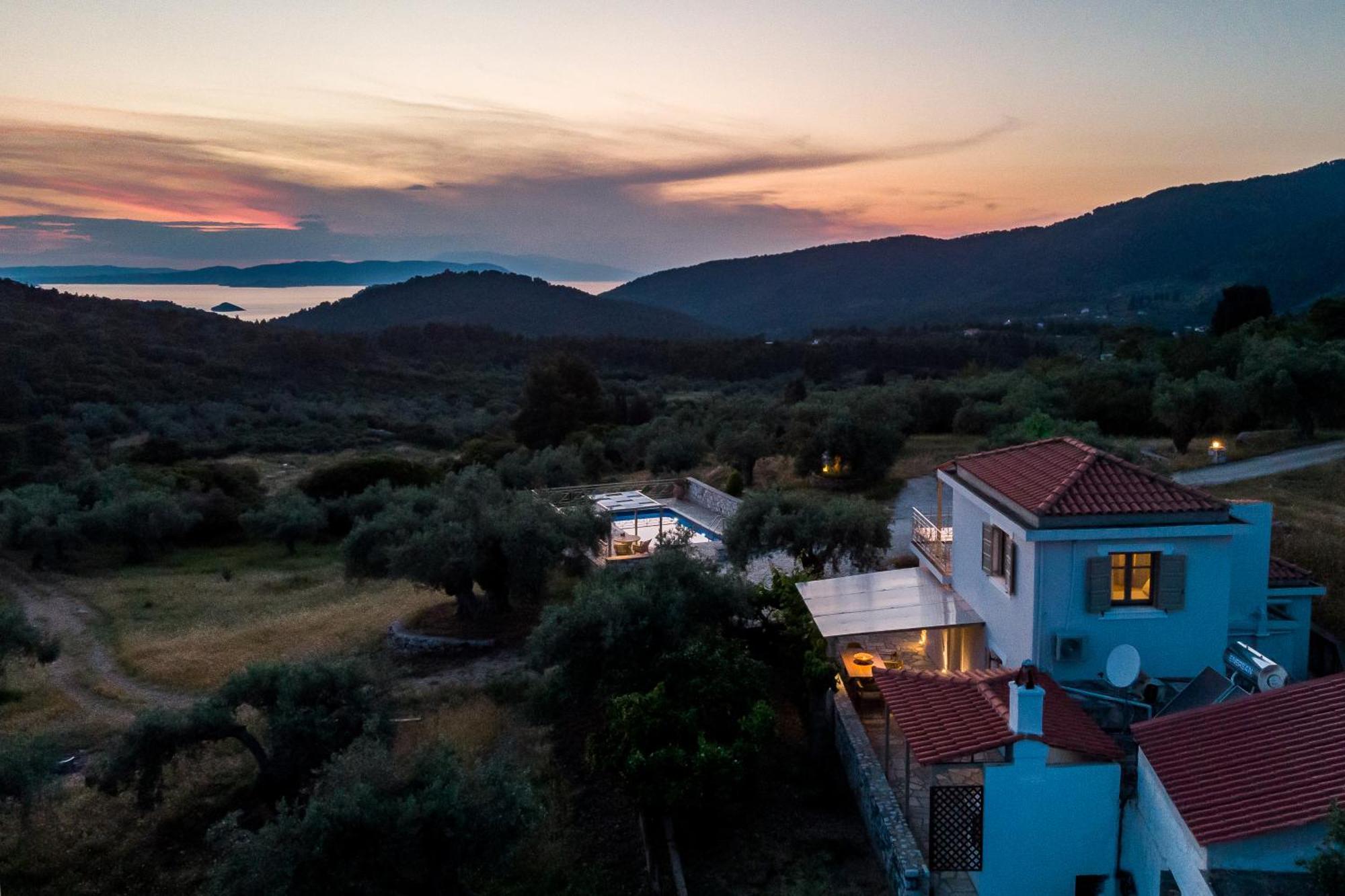 Villa Nektaria Alikias Luaran gambar
